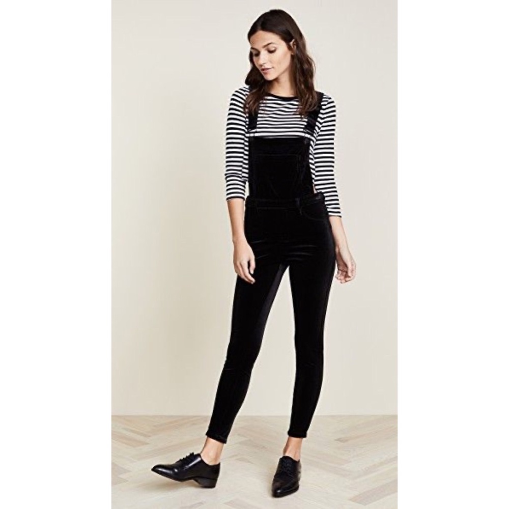 Urban Outfitter Cute Black Denim Overall Jumpsuit - Picture 14 of 15